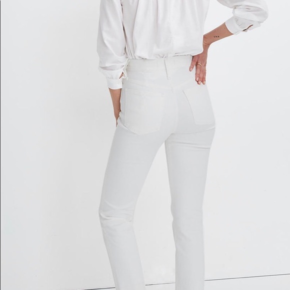 Madewell cropped button fly Jeans - Picture 2 of 2